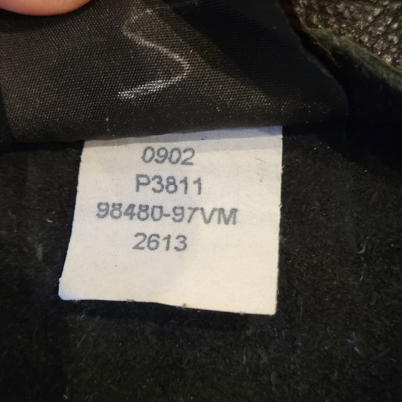 Vtg Harley-Davidson Men’s Leather Motorcycle Chaps 98480-97VM Made in USA L - Picture 10 of 13